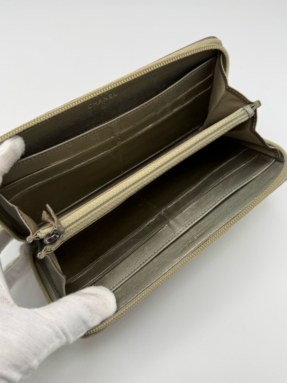 Chanel Boy Quilted Zip Around Wallet with Box - Picture 9 of 15